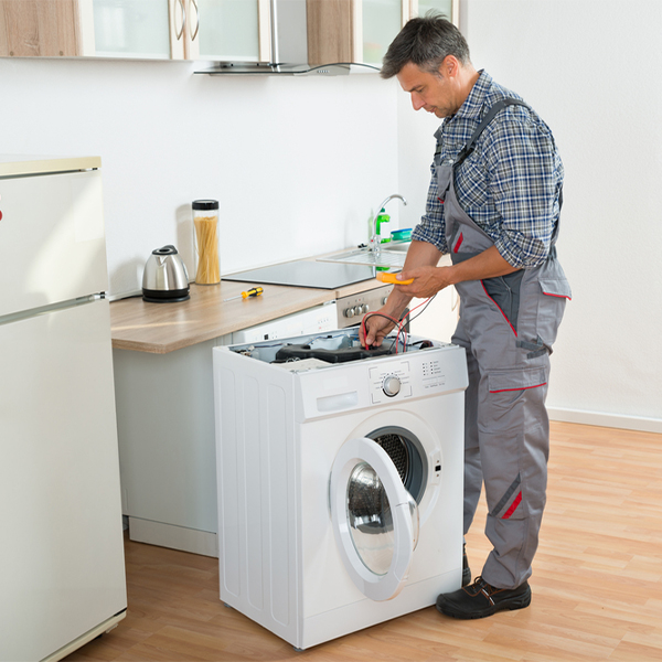 can you walk me through the steps of troubleshooting my washer issue in Northville SD